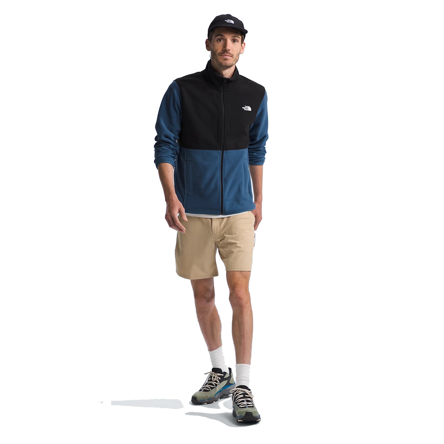 The North Face Men’s Alpine Polartec 100 Jacket - Shady Blue/Black