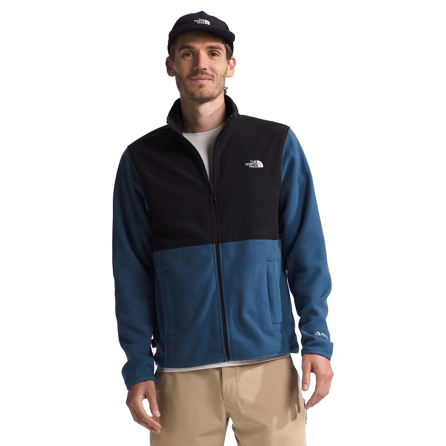 The North Face Men’s Alpine Polartec 100 Jacket - Shady Blue/Black
