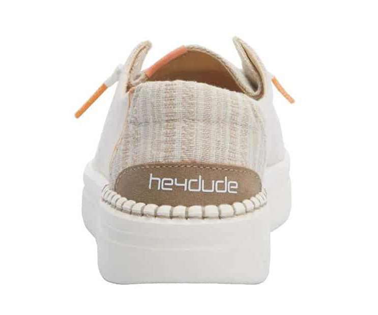 Hey Dudes Women's Wendy Rise Chambray Shoe 121941701 Tan Orange
