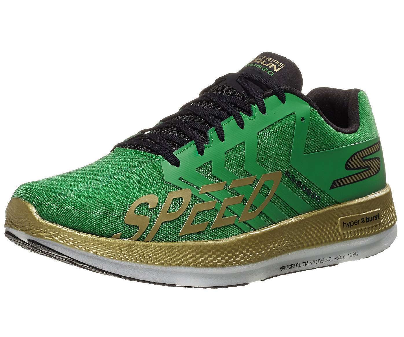 Skechers Men's GOrun Razor 3 Hyper Shoes Boston - Green 55276/GRN