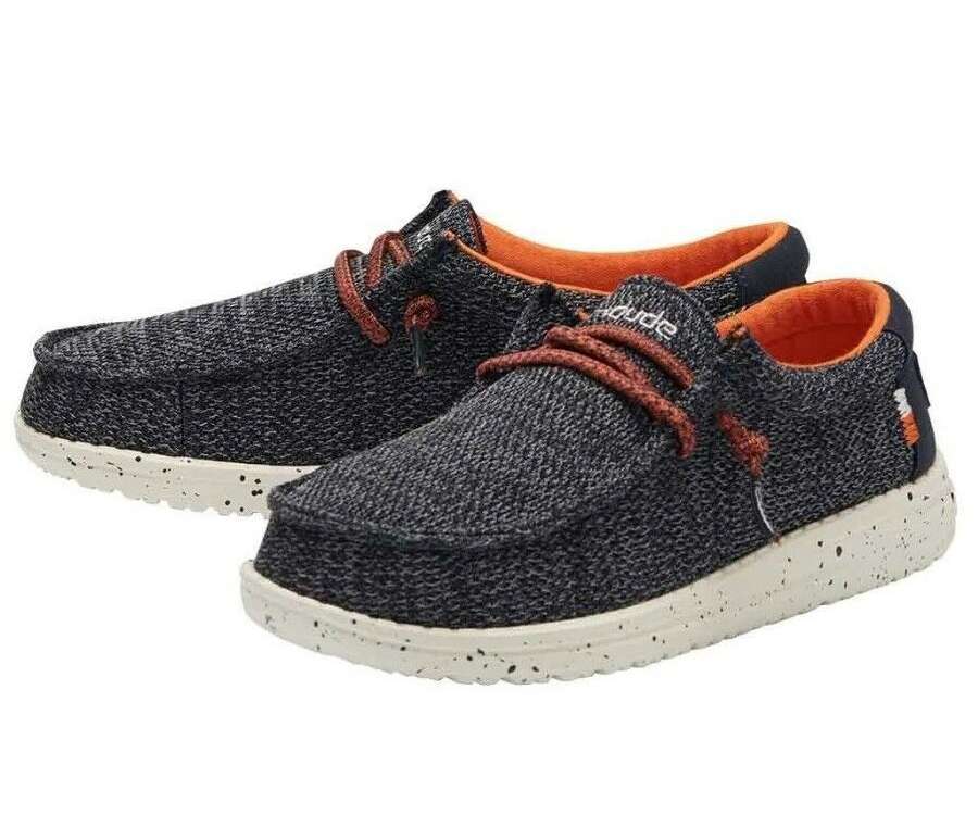 Hey Dude Youth Wally Youth Shoes 130132118 Ocean Blue