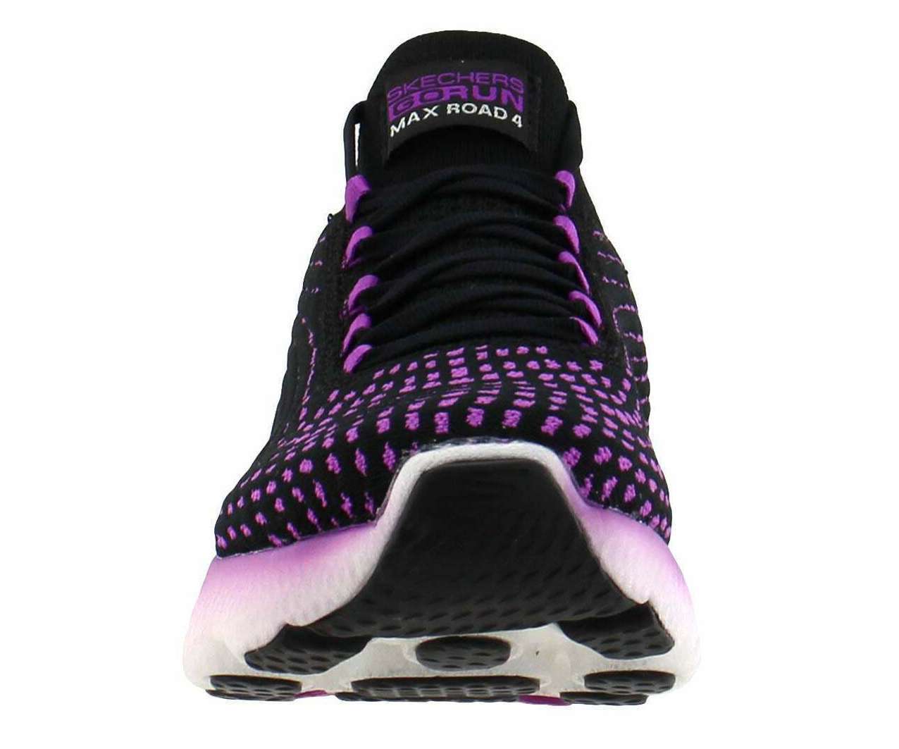 Skechers GOrun MaxRoad 4 Hyper Shoes - Black Purp 15223BKPR
