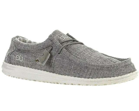 Hey Dude Men's Wally Linen Iron Loafer