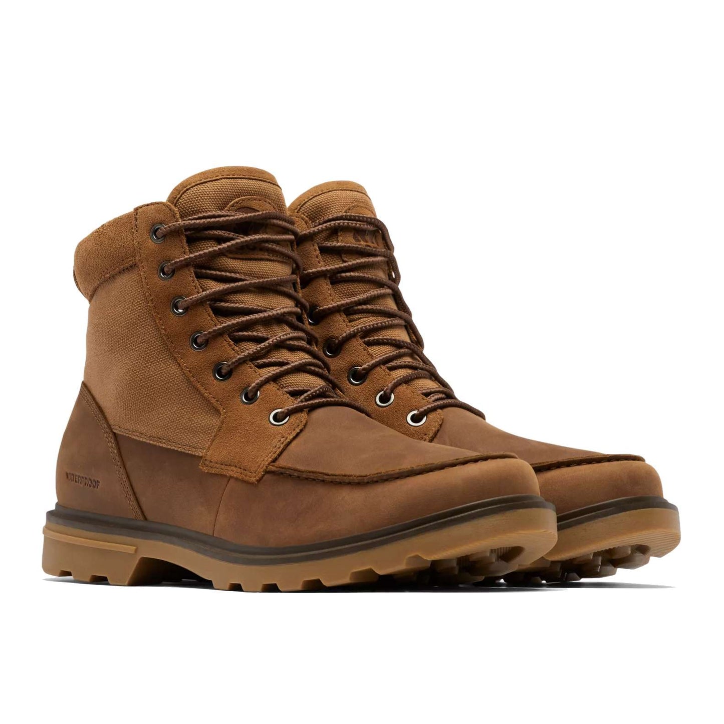 Sorel Men's Carson Moc Toe Waterproof Boot - Velvet Tan