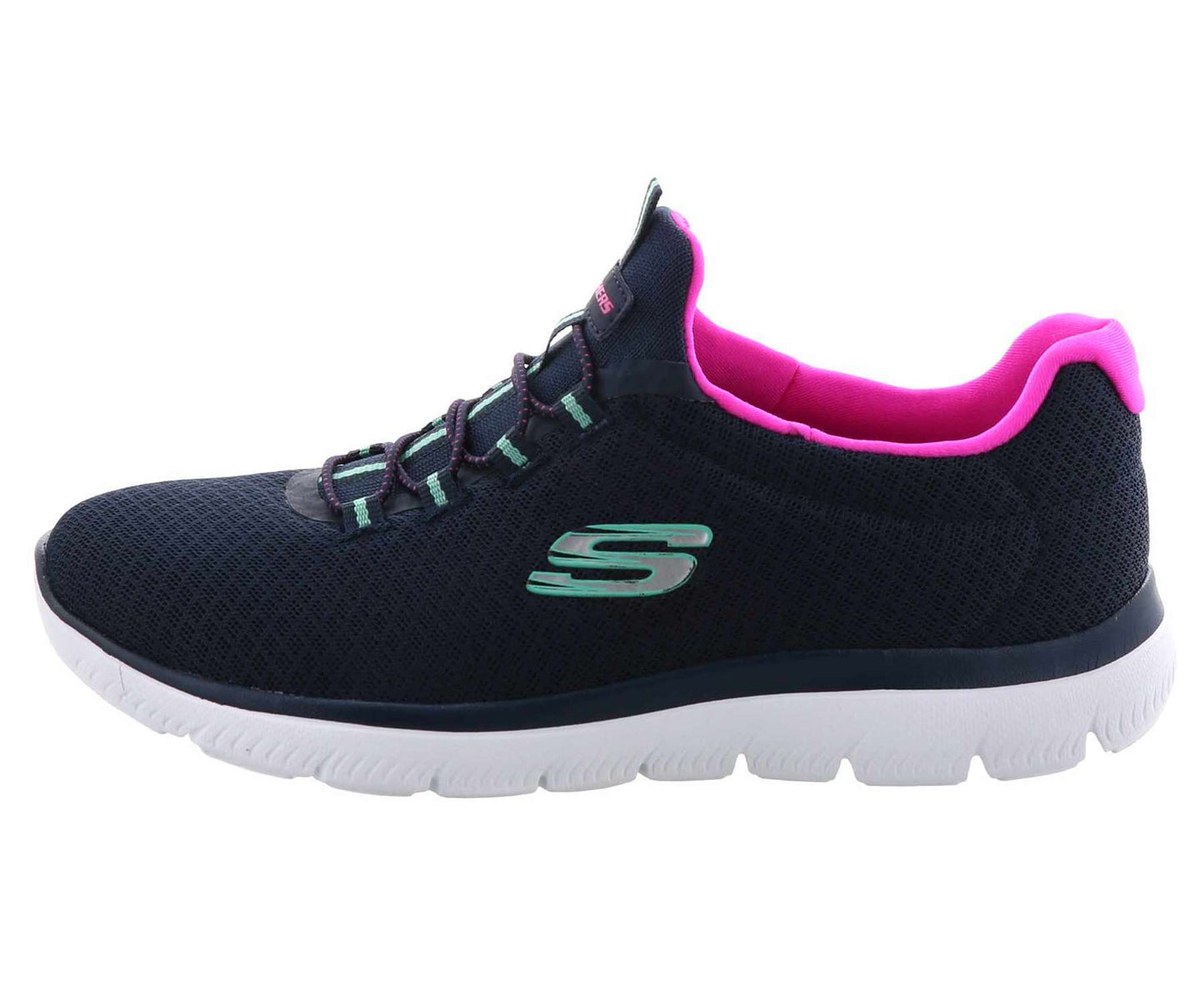 Skechers Women's Summits Bungee Slip On Shoes 12980W/NVHP