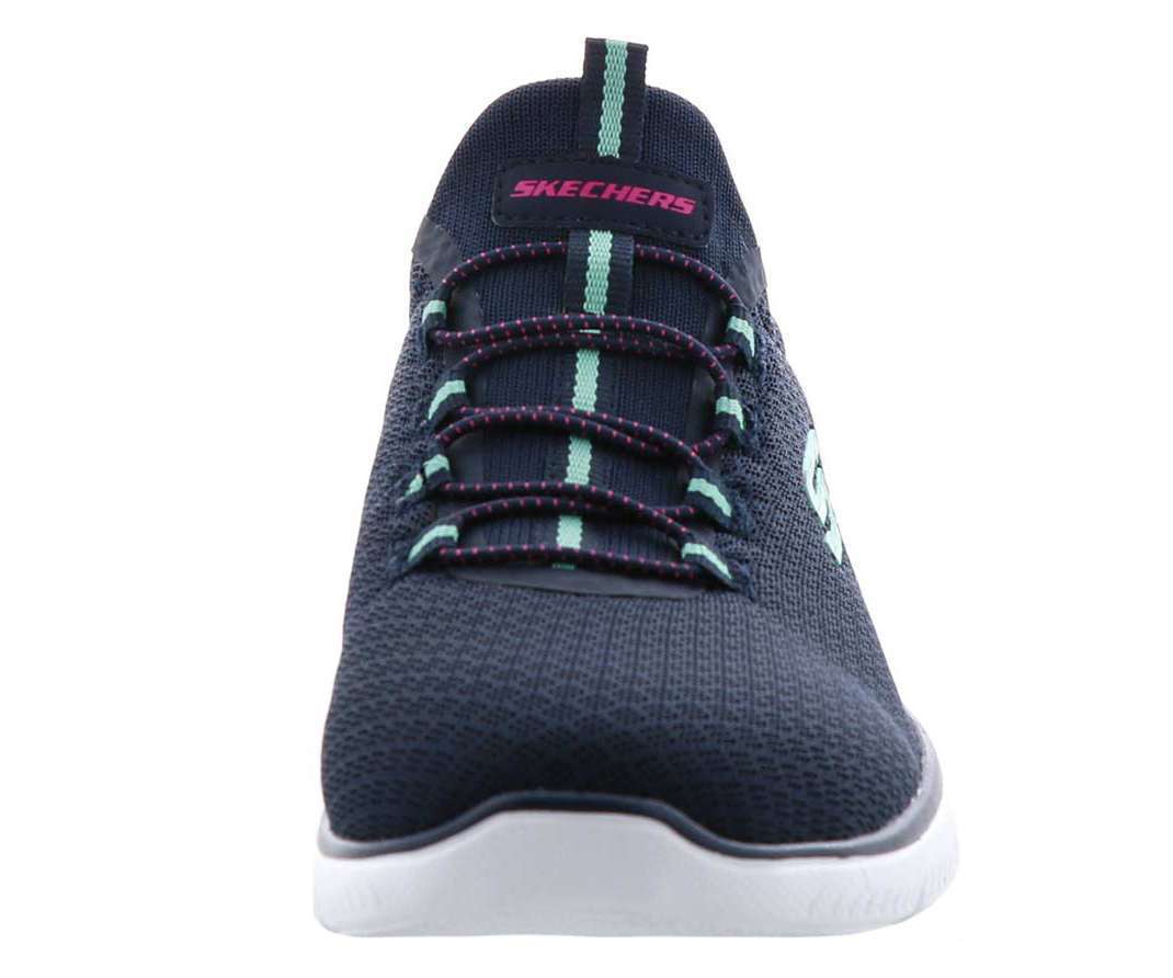 Skechers Women's Summits Bungee Slip On Shoes 12980W/NVHP