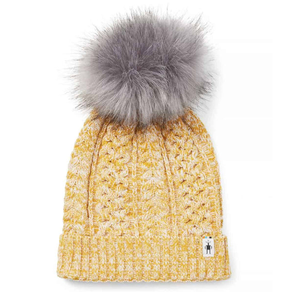 Smartwool Women's Lodge Girl Beanie - Honey Gold Heather
