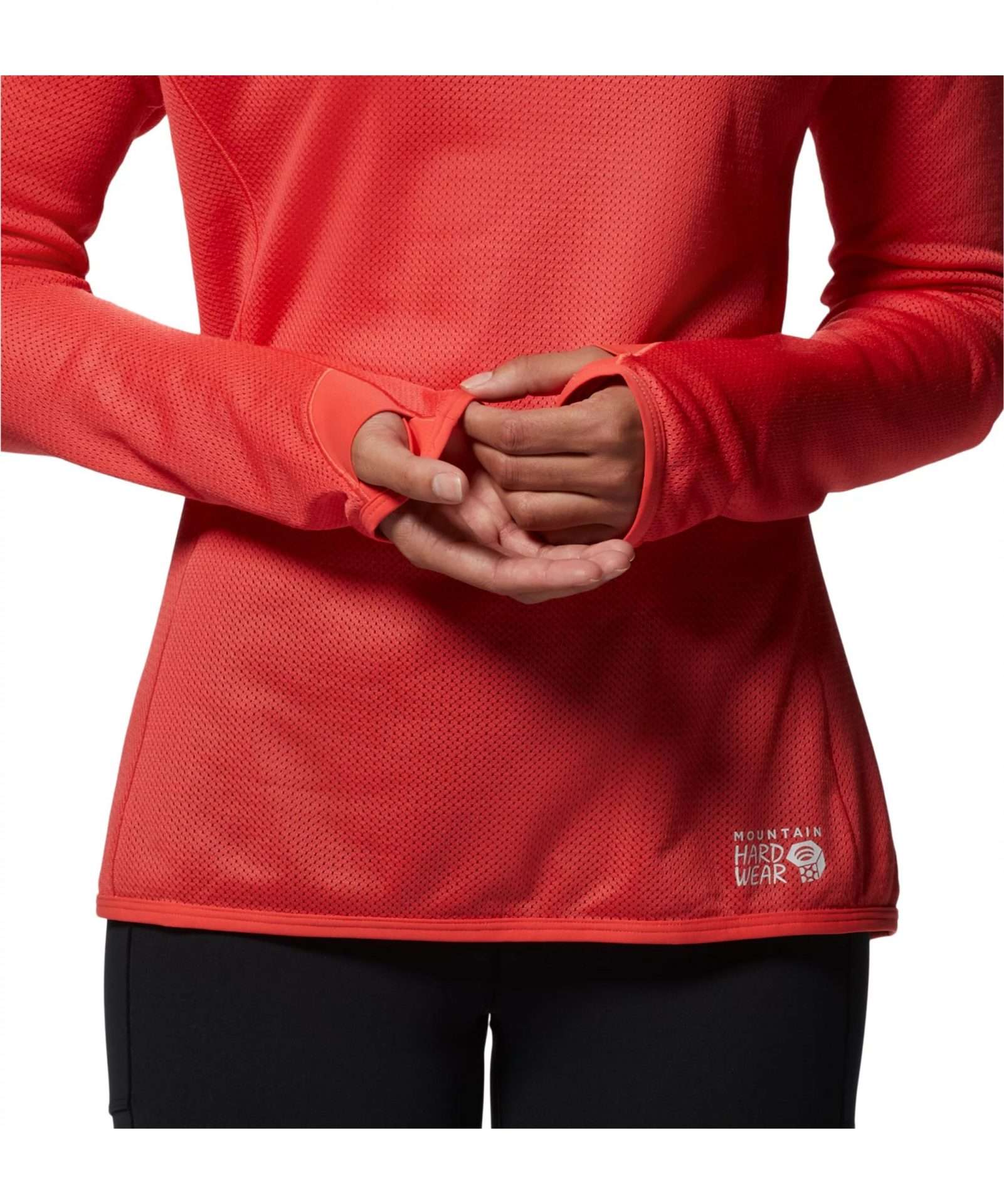  Mountain Hard Wear Women's Airmesh hoody , 1949511, Solar Pink