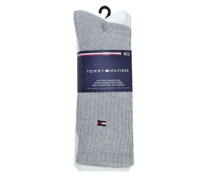 Tommy Hilfiger Men's Cotton Cushion Sole Socks 4 pack ATD383-99