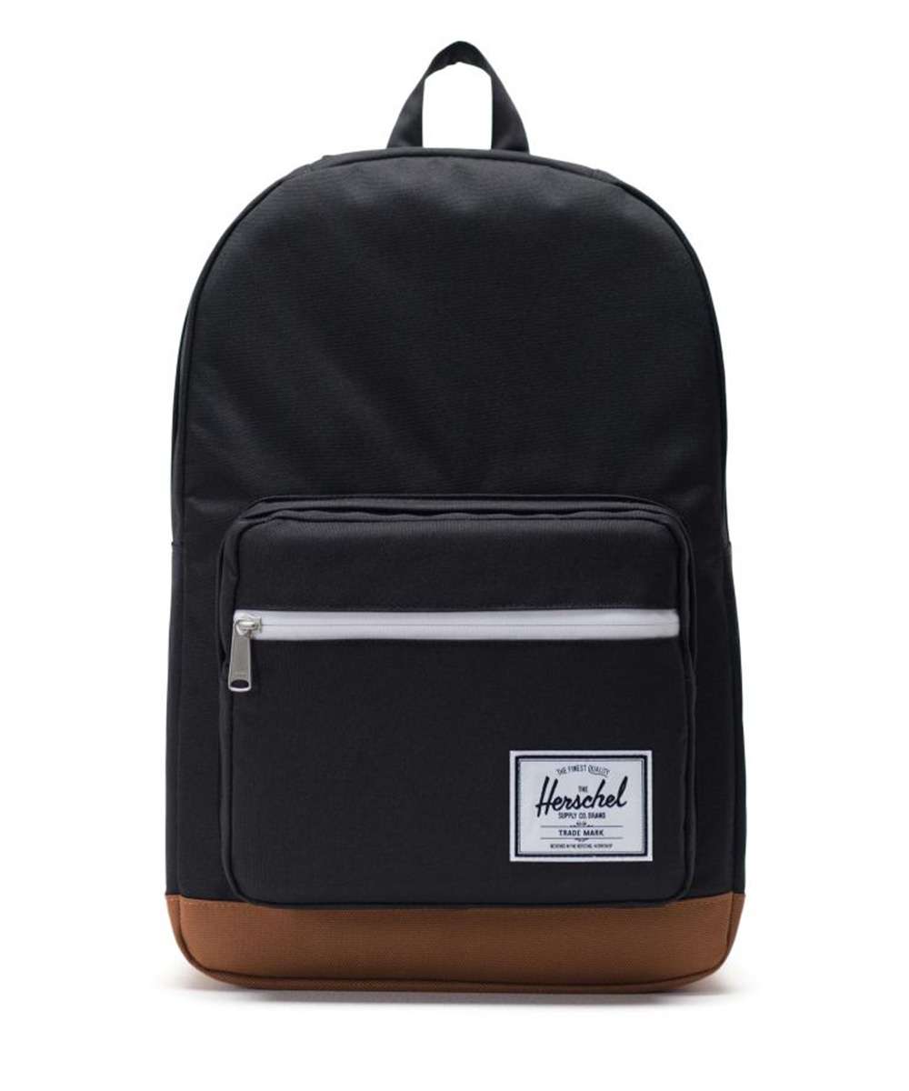 Herschel Pop Quiz Backpack (10011-02462)Black Saddle Brown