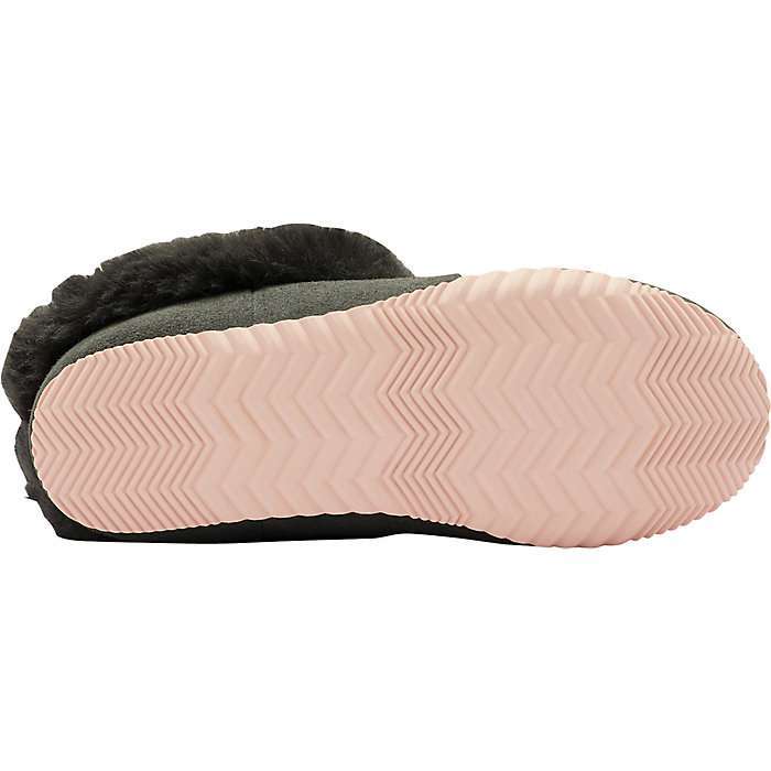 SOREL WOMEN'S SOREL GO - COFFEE RUN SLIPPER NL3692-367 Dark Moss, Peach Blossom