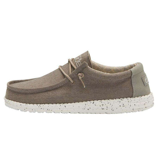Hey Dude Men's Wally Chambray - Sepia Brown