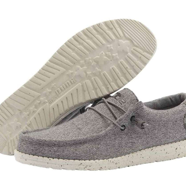 Hey Dude Wally - Slate Houndstooth 110063271 