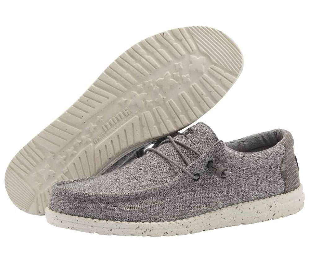 Hey Dude Wally - Slate Houndstooth 110063271 