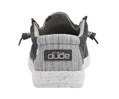 Hey Dude Men's Wally Stretch Shoes - Meteorite 110383264