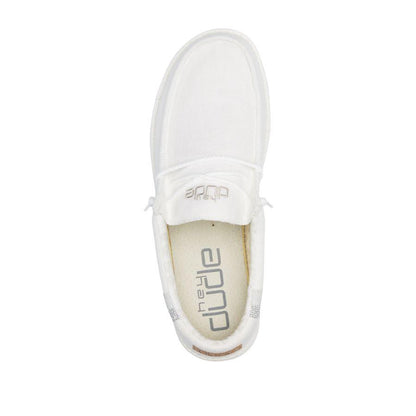 Hey Dude Wally Linen Natural White 110790160