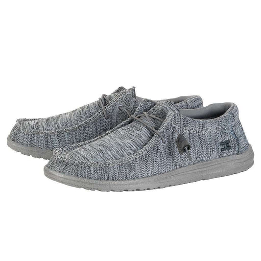 Hey Dude Men's Wally B Sox - Grey 111033000