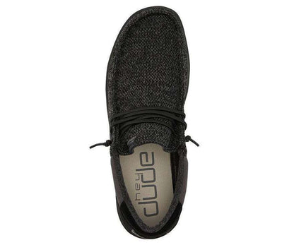 Hey Dude Men's Paul Sox Shoes 112344938 Total Black