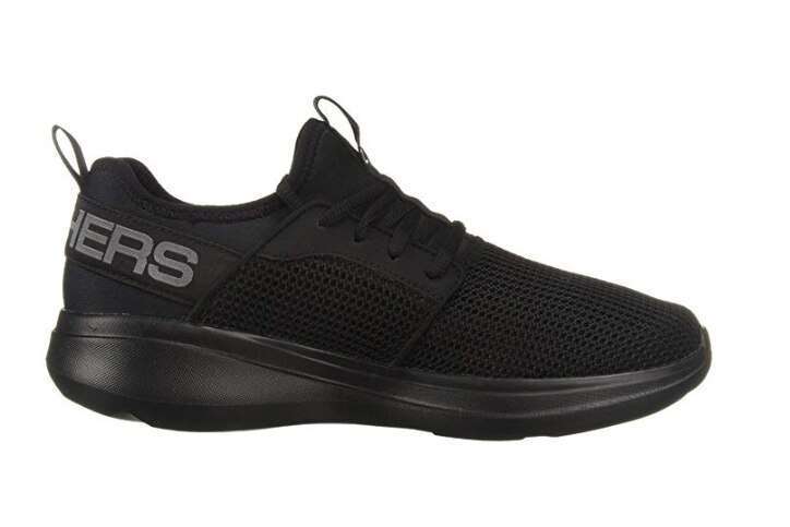  Skechers Men's Go Run Fast#55103 (Black)