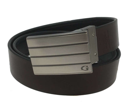  Guess Men's Reversible Belt #11GO02X004 Black/Brown