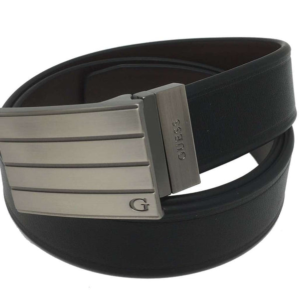  Guess Men's Reversible Belt #11GO02X004 Black/Brown