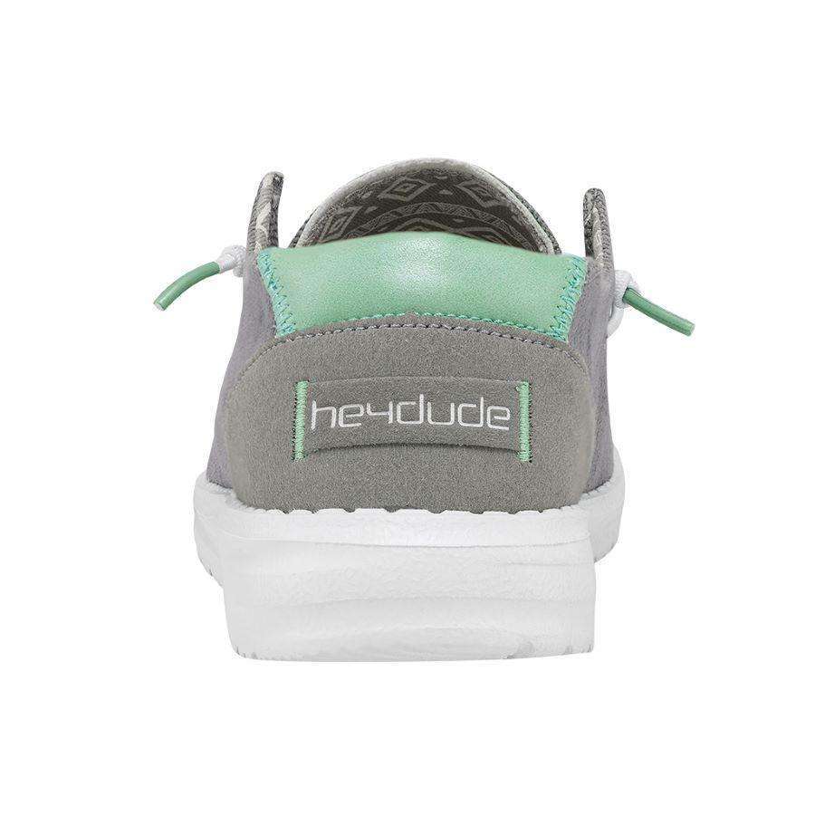 Hey Dude Women's Shoe Wendy Corduroy Glacier Grey 121413255
