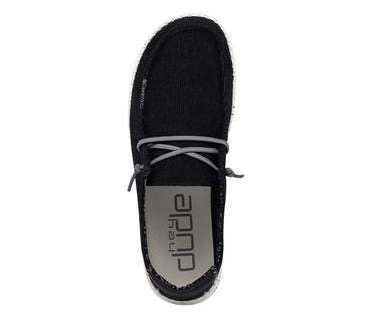 Hey Dude Women's Shoe Wendy Corduroy Jet Black 121414786