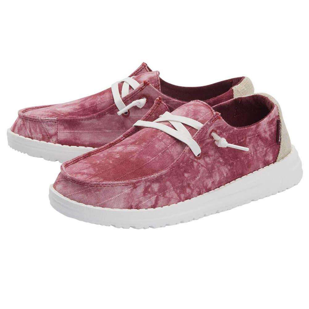 Hey Dude Wendy Tie Dye 121416843 Red