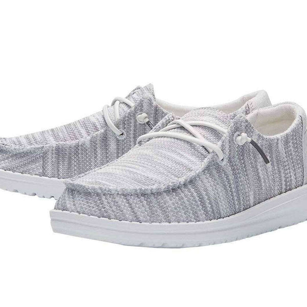 Hey Dude Women's Wendy Sox - Glacier Grey 121922672