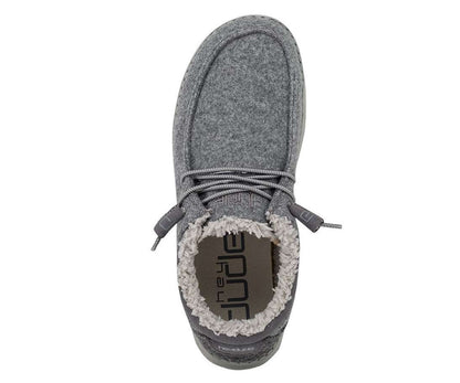 HEY DUDE WOMEN'S CINDY FUR Grey 121983000