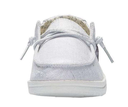 Hey Dude Girl's Wendy Shoes 160023921 Star Silver