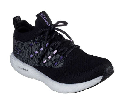Skechers Women's Go Run 7 Shoes - Black Purple 15219BKPR