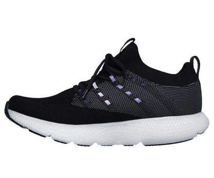 Skechers Women's Go Run 7 Shoes - Black Purple 15219BKPR