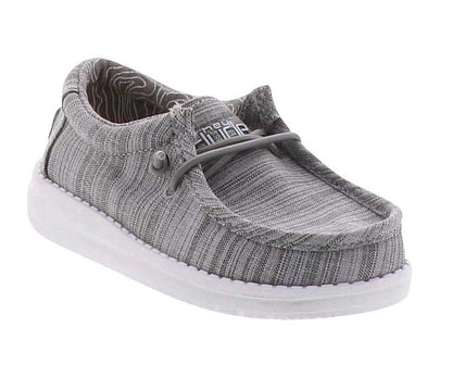 Hey Dude Wally Toddler Shoes 160010704 Linen Stone