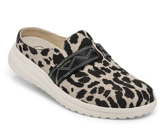 Hey Dude Women's Nora Mule 122234895 Black Cheetah