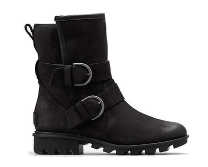 SOREL Womens' Phoenix Moto Cozy Shearling Boot #NL3411-010