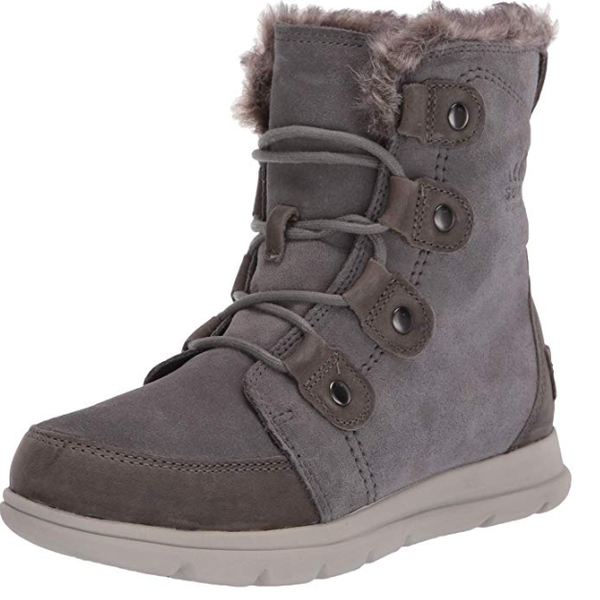 Sorel Women Explorer Joan boots - Quarry, Black