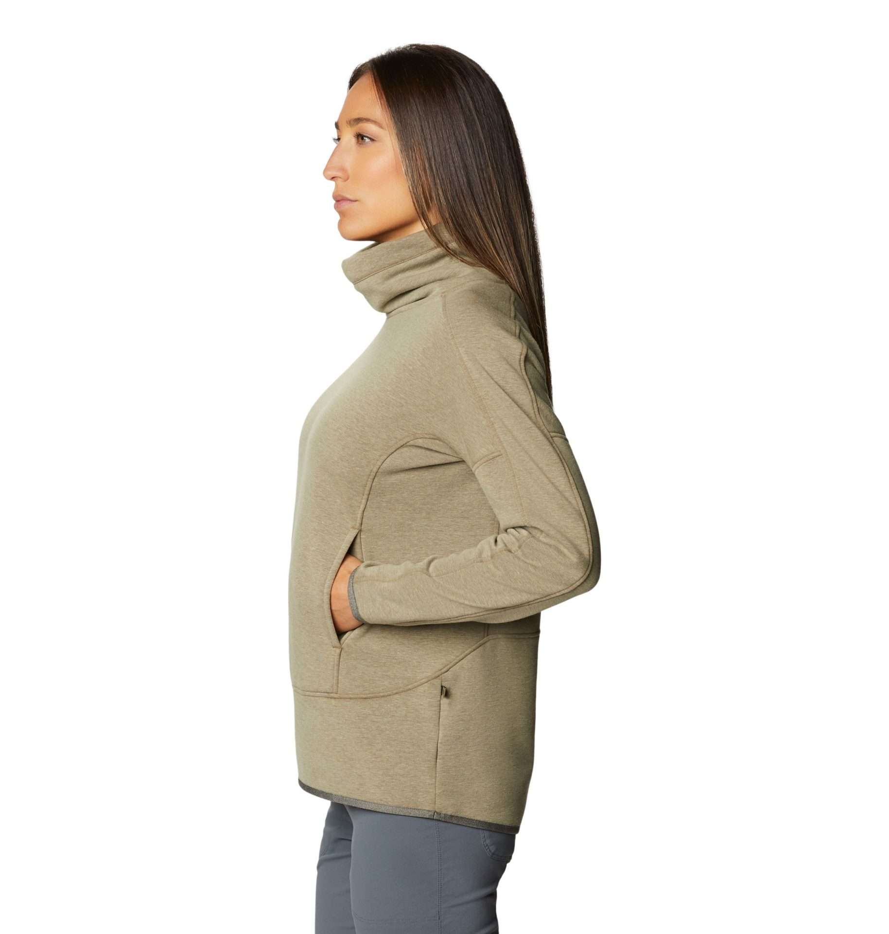 Mountain Hardwear Women's Ordessa Pullover - Raw Clay 1851951-253