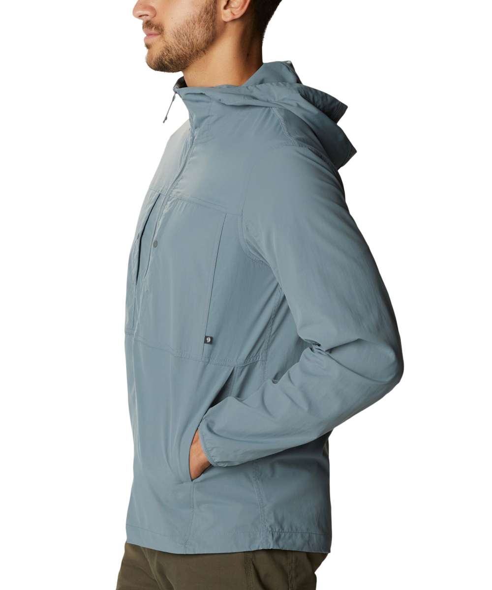 Mountain Hardwear Men's Echo Lake Full Zip Hoody 1891071-054 Light Storm