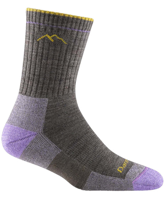 Darn Tough Women's Hiker Micro Crew Midweight Hiking Sock - Taupe