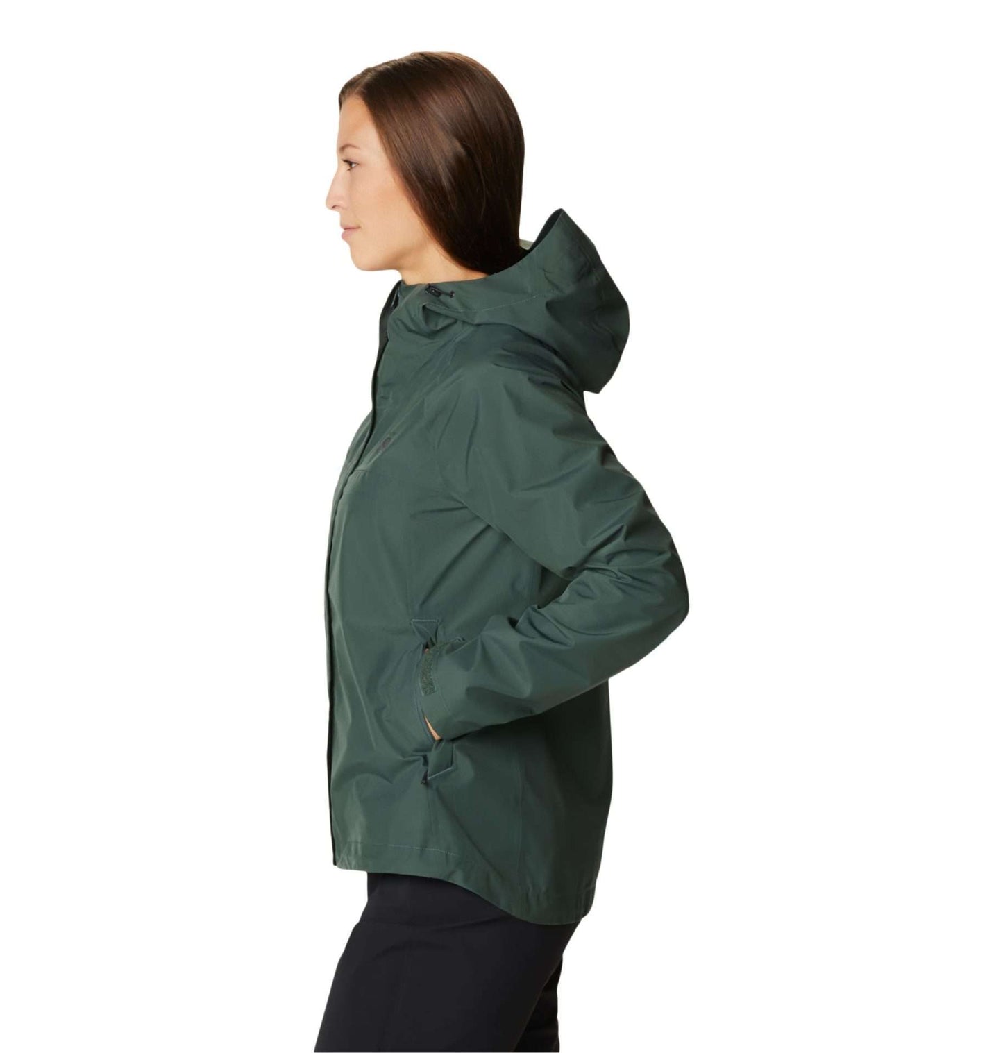 Mountain Hardwear Women's Exposure/2 Gore-Tex Paclite Jacket 1929901 352 Black Spruce