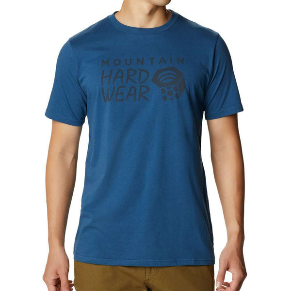 Mountain Hardwear Men's MHW Logo Short Sleeve T-Shirt 1929951-402 Blue Horizon