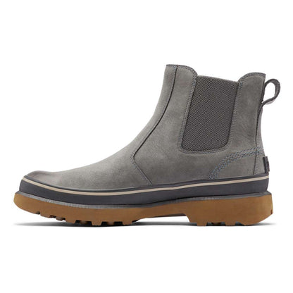 Sorel Men's Caribou Chelsea Waterproof Boot NM4484-028 Grill, Autumn Bronze