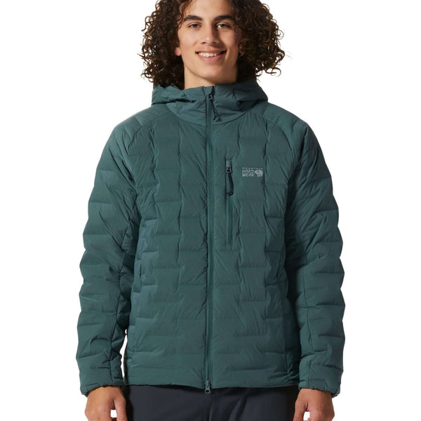 MOUNTAIN HARDWEAR Men's Stretchdown Hoody 1942911-004 Dark Storm Heather