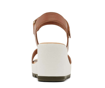 Sorel Women’s CAMERON WEDGE SANDAL NL4018-242 Velvet Tan