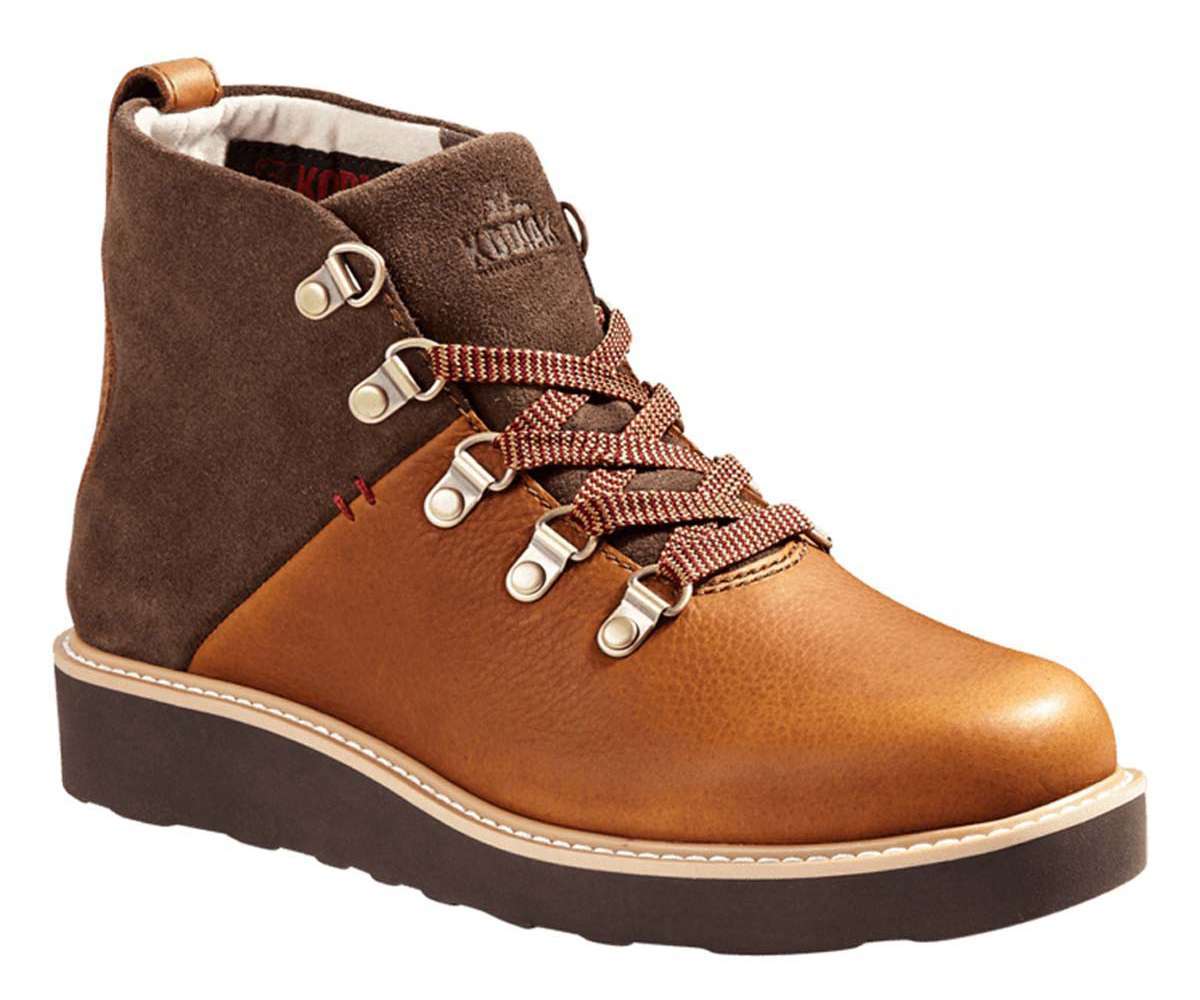 KODIAK Women's Sauveur Boots KD0A4TFRBRN Leather Brown