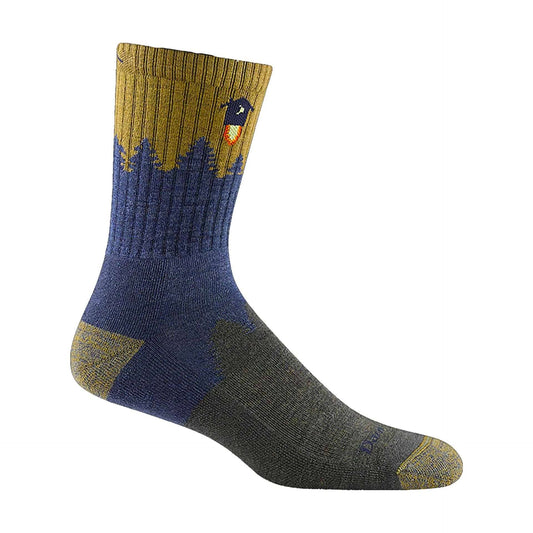 Darn tough Men's Number 2 Micro Crew Midweight Hiking Sock- Denim