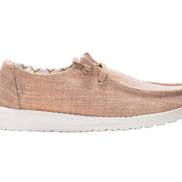 Hey Dude Women's Wendy Sparkling Rose Gold Shoes 121415016