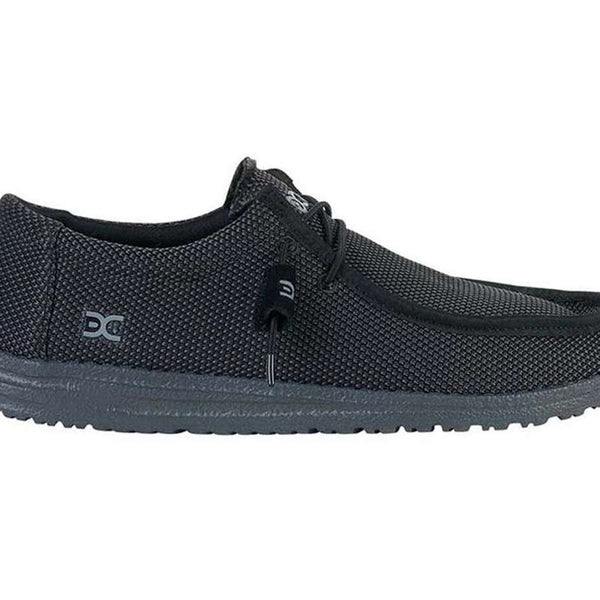 Hey Dude Men's Wally L Sox Shoes - Black 