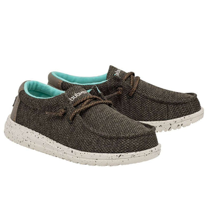 Hey Dude Wally Youth Sox Shoes - Musk